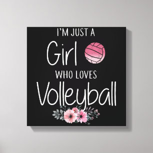 Volleybal shirt voor meisjes tieners vrouwen Schat Canvas Afdruk