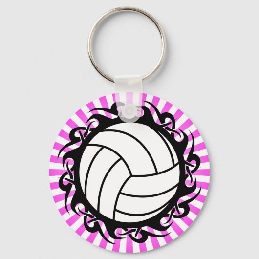volleybal sleutelhanger (Voorkant)