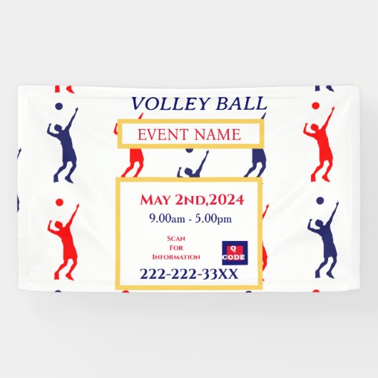 VOLLEYBAL SPANDOEK (Horizontaal)