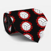 volleybal stropdas (Opgerold)