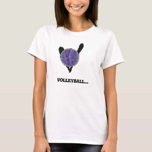 volleybal, t-shirt (Voorkant)