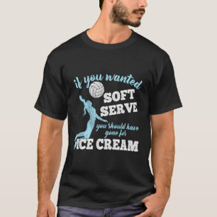 Volleybal T-shirt met lange mouwen als je zacht wi