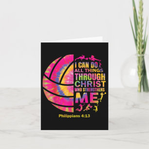 Volleybal T Shirt Tiener Meisjes Vrouwen Christeli Kaart