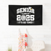 Volleybal Team Klasse 2025 Afstuderen Senior 2025 Spandoek (Insitu)