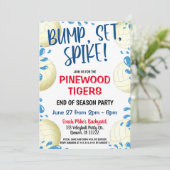 VOLLEYBAL TEAM UITNODIGING (Staand voorkant)