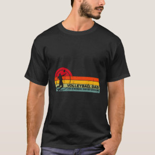 Volleybal vader als normaal, maar er volleybal vad t-shirt