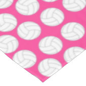Volleybal verjaardagsfeestje tafelkleed (Gekanteld)