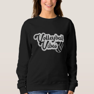 Volleybal Vibes Coach Fan Speler Beachvolleybal Trui