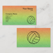 Volleybal; Visitekaartje (Voorkant / Achterkant)