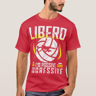 Volleybal voor mannen en vrouwen volleybal Libero T-shirt