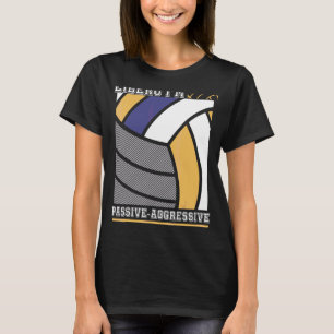 Volleybal voor mannen en vrouwen Volleybal Libero T-shirt