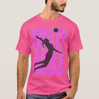Volleybal voor meisjes en tieners t-shirt