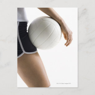 volleybal voor vrouwen briefkaart