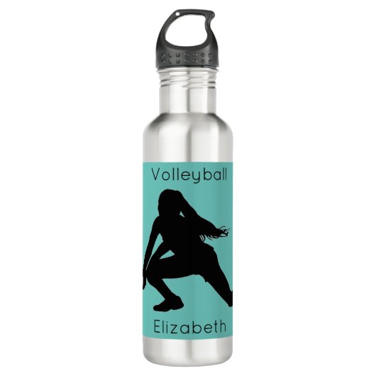 Volleybal waterfles waterfles  (Voorkant)