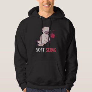 Volleybal Wol Schaap Dier Humor Strandvolleybal Hoodie