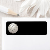 VolleybalAdresetiketten Etiket (Insitu)