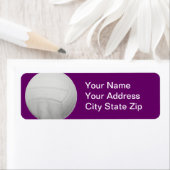 VolleybalAdresetiketten Etiket (Insitu)