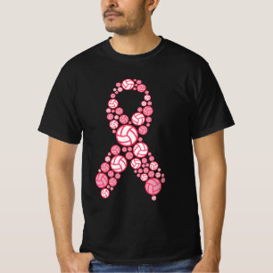 volleybalborstkanker schaduw t-shirt
