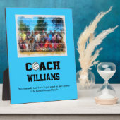 Volleybalcoach - Gepersonaliseerd Fotoplaat (Zijkant)