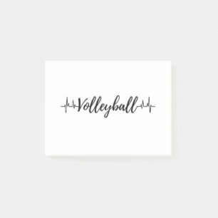 Volleybalhartslag Post-it® Notes