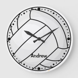 Volleyball Aangepaste Sportlovers Aangepaste klok