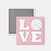 Volleyball Aimer Couleur personnalisée Magnet Voll (Recto/Verso)