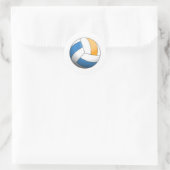 Volleyball Ball Ronde Sticker (Tas)