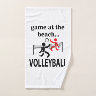 Volleyball Beach Volleyball Handdoek