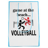 Volleyball Beach Volleyball Medium Cadeauzakje (Achterkant)