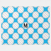 Volleyball Blanket Fleece Deken (Voorkant (Horizontaal))
