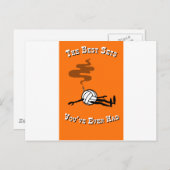 Volleyball Briefkaart (Voorkant / Achterkant)