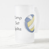 Volleyball Bump, Set, Spike Mugs (Devant droit)