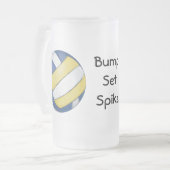 Volleyball Bump, Set, Spike Mugs (Devant gauche)