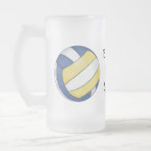 Volleyball Bump, Set, Spike Mugs (Gauche)
