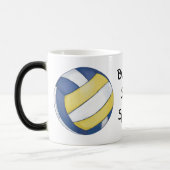 Volleyball Bump, Set, Spike mugs (Gauche)