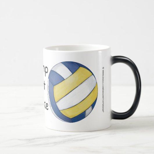 Volleyball Bump, Set, Spike mugs (Droite)