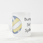 Volleyball Bump, Set, Spike mugs (Devant gauche)