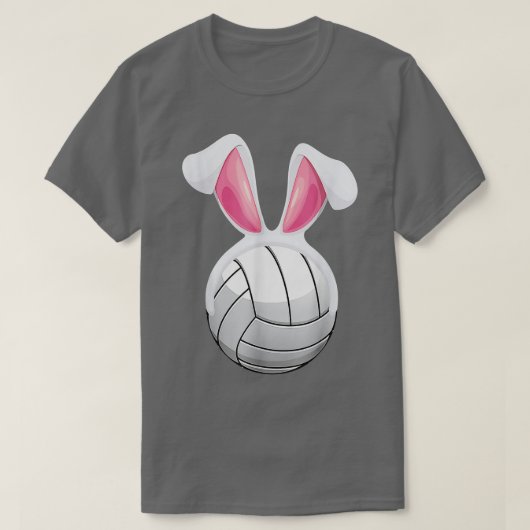 Volleyball Bunny Easter Funny Easter Day Boys T-shirt (Design voorkant)