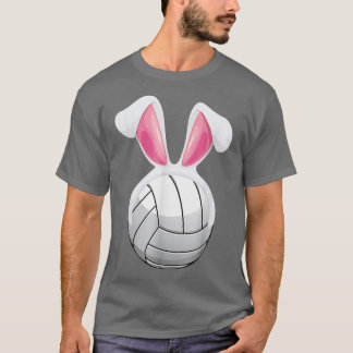 Volleyball Bunny Easter Funny Easter Day Boys T-shirt