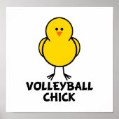 Volleyball Chick Poster (Voorkant)