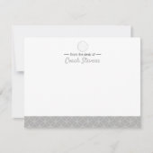 Volleyball Coach Black Grey Mannen Stationery Kaart (Voorkant)