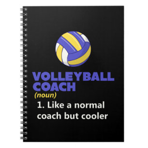 Volleyball Coach Definition Notitieboek