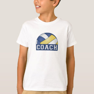 Volleyball Coach Kinderen Basic Hanes T-shirt