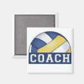 Volleyball Coach Magneet (Voorkant / Achterkant)