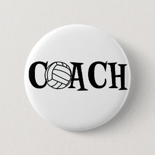 Volleyball Coach Ronde Button 5,7 Cm