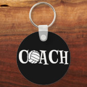 Volleyball Coach Sleutelhanger (Voorkant)