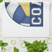 Volleyball Coach Theedoek (Gevouwen)