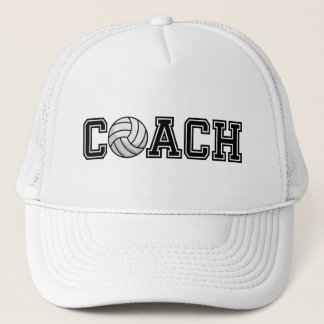 Volleyball Coach Typografie Grafisch trucker Pet
