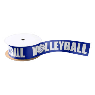 Volleyball Custom Color Ribbon Lint