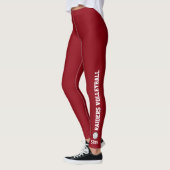 Volleyball Custom Leggings Team Name Monogram (Links)